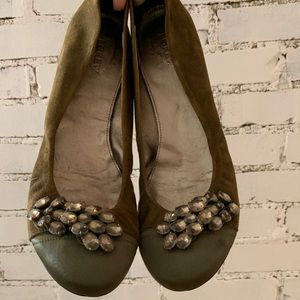 J.Crew Jewel Captoe Ballet Flats